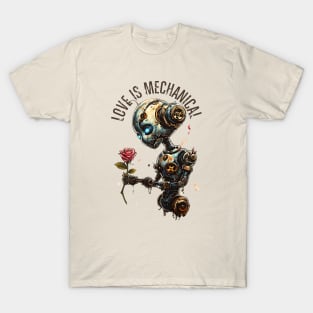 Gears & Blooms: Love Takes Many Forms T-Shirt